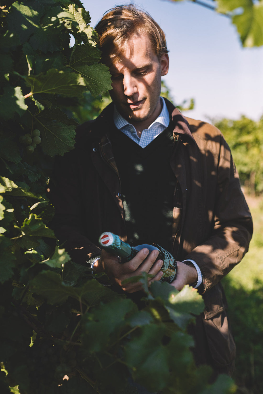 Johann Kattus mit Heritage Reserve Rosé Extra Brut