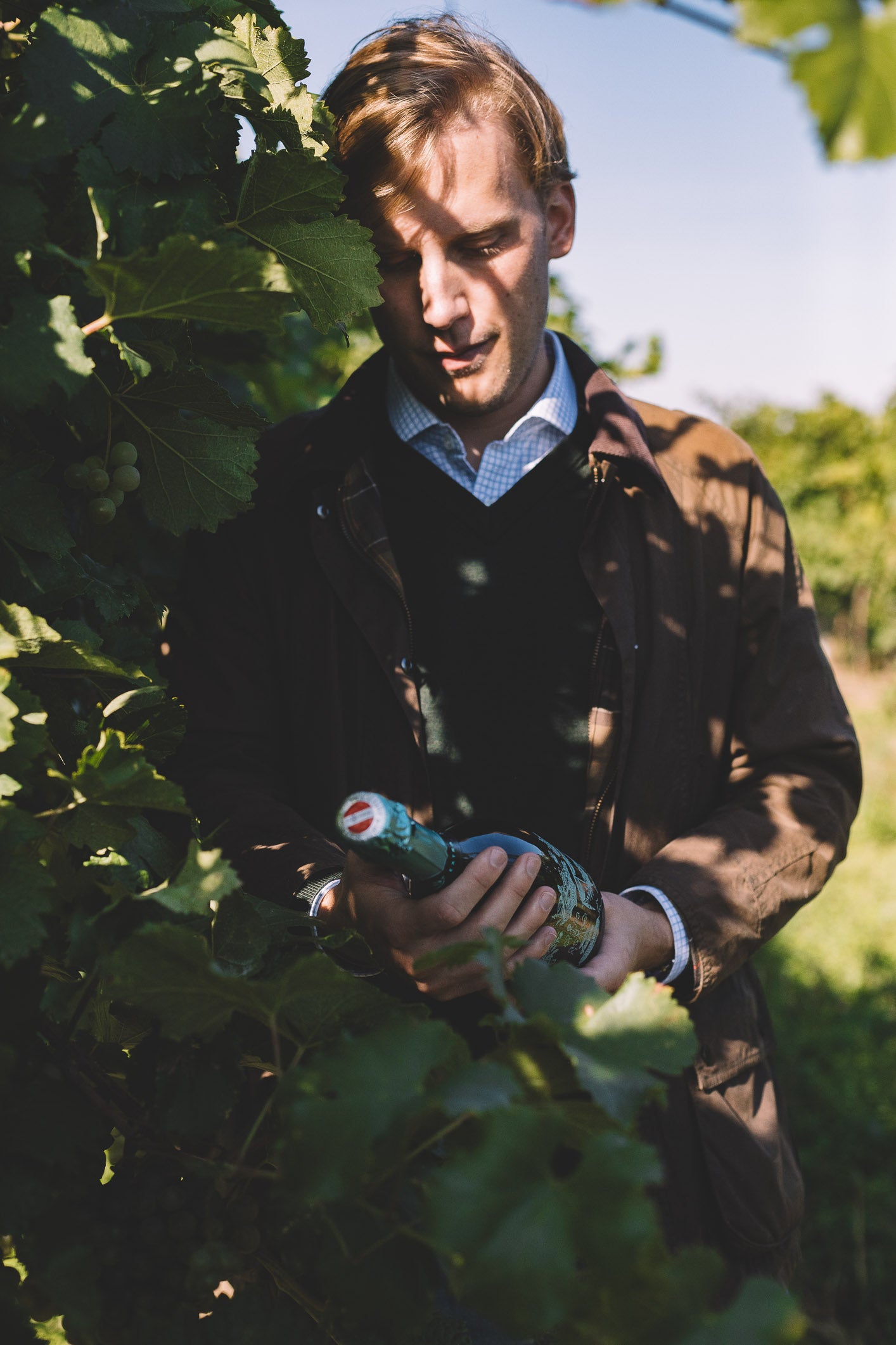 Johann Kattus mit Heritage Reserve Rosé Extra Brut